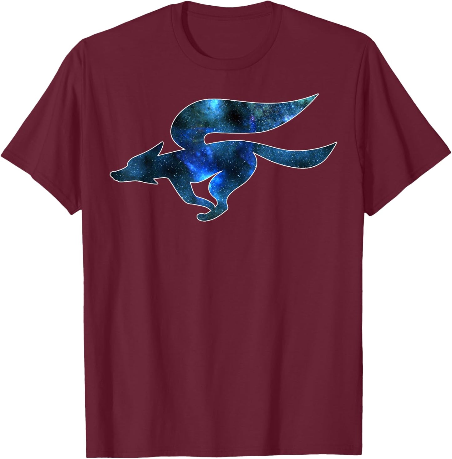 Nintendo Star Fox Galaxy Colorful Logo Graphic T-Shirt - T-Shirt | Maroon