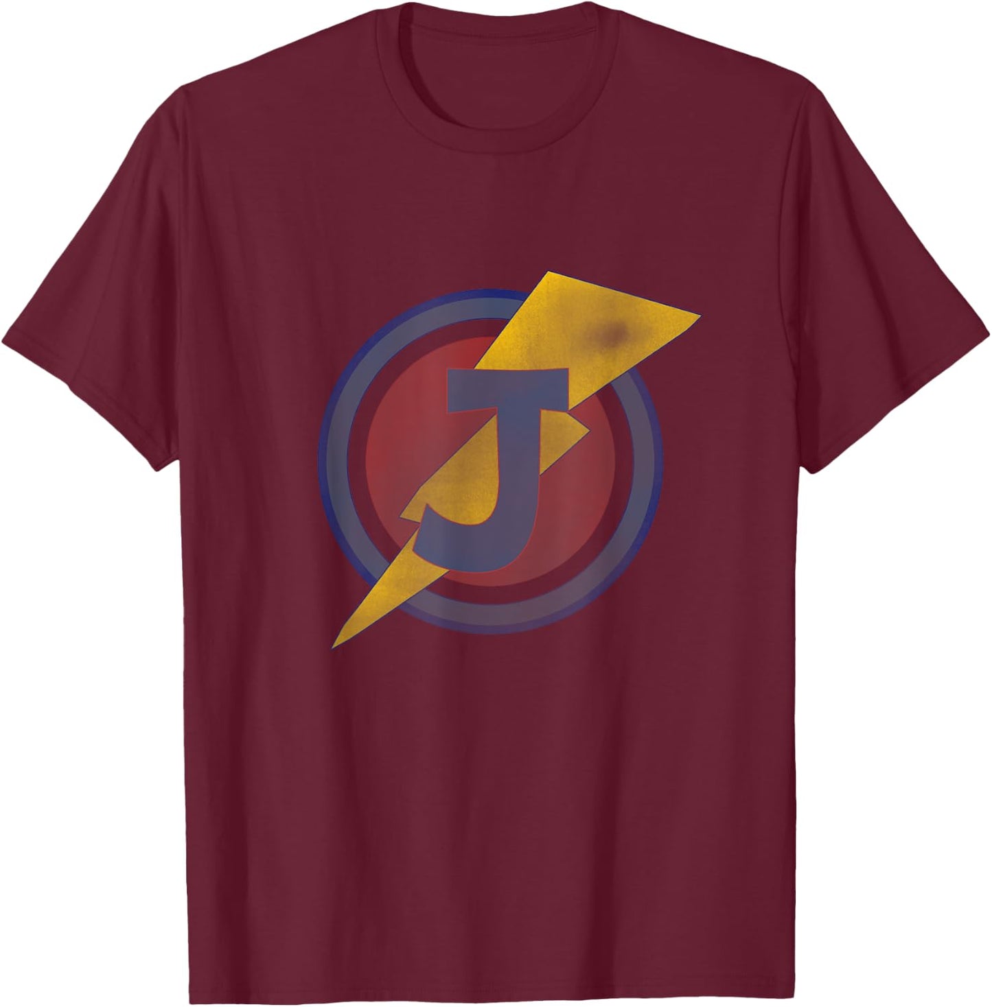 Jesus Superhero Shirt Women Girls and Boys Distresse T-Shirt - T-Shirt | Maroon