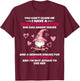 Cute Gnome You Can't Scare Me I have A Crazy Daughter T-Shirt - T-Shirt | Maroon