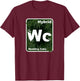 Vintage Wedding Cake Marijuana Hybrid Strain THC T-Shirt - T-Shirt | Maroon