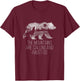 The Mountains are Calling and I Must Go Camping Gift T-Shirt - T-Shirt | Maroon