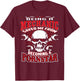 Being a Mechanic Saved Me from Becoming a PornStar T-Shirt - T-Shirt | Maroon