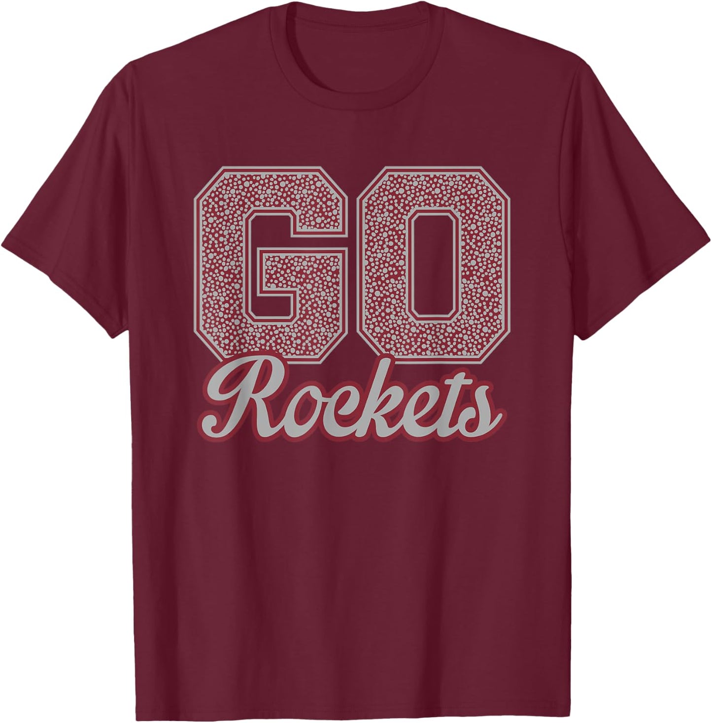 Gardendale Rockets GO! School Pride T-Shirt - T-Shirt | Maroon