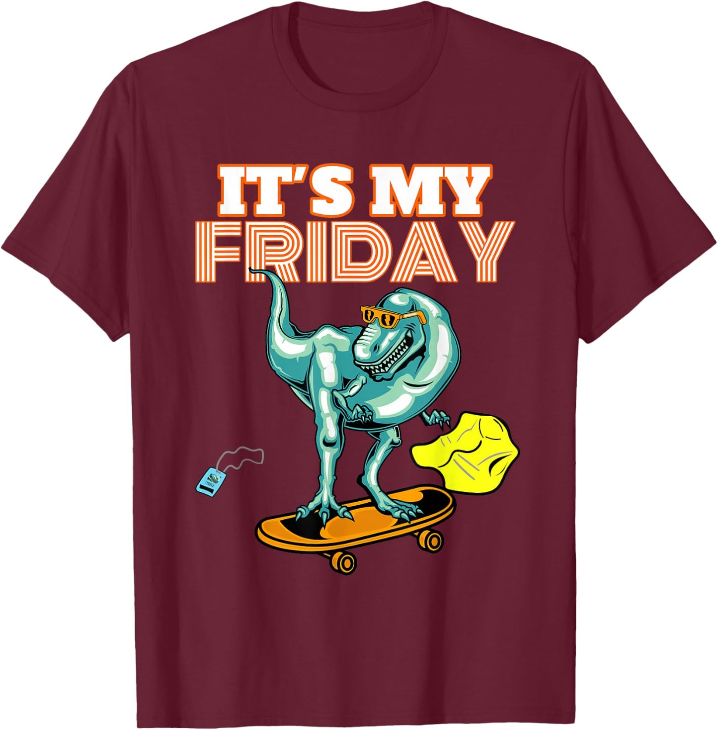 It's My Friday T Shirt for Associates T-Shirt - T-Shirt | Maroon
