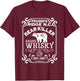 Bear Killer Brand Whisky - Fraser's Ridge Gift T-Shirt - T-Shirt | Maroon