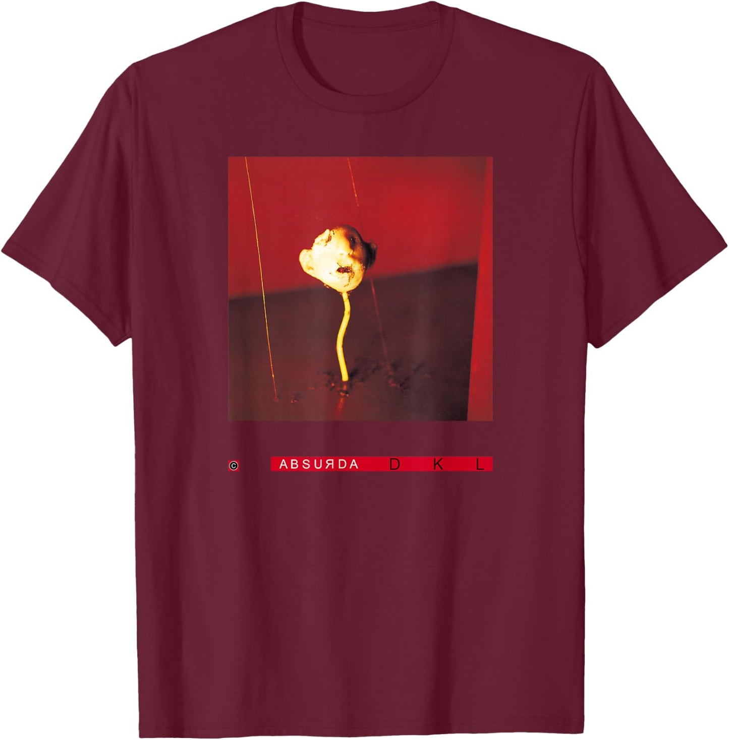Studio: David Lynch Turkey Cheese Head T-Shirt - T-Shirt | Maroon