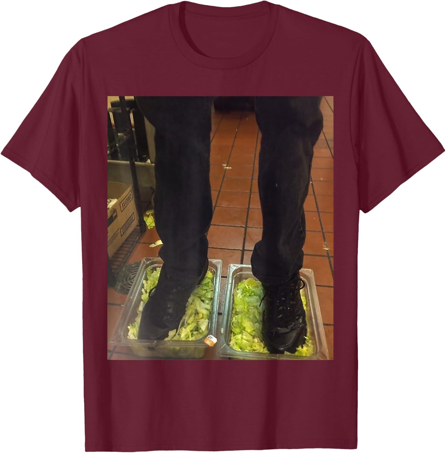 Foot Lettuce Shirt #15 T-Shirt - T-Shirt | Maroon