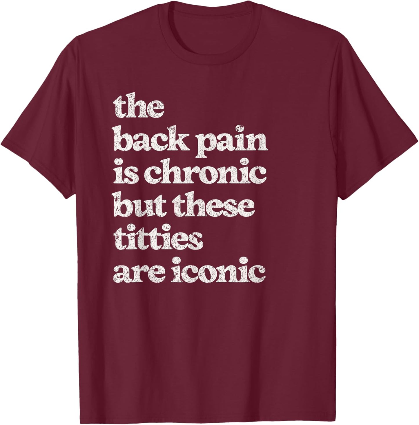 Funny Inappropriate Tops Girls Trip Airport Gag T-Shirt - T-Shirt | Maroon