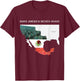 Make America Mexico Again Funny Mexican playera Mexico 2018 T-Shirt - T-Shirt | Maroon