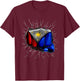 Philippines Flag Shirt Filipino Flag Fist Gift T-Shirt - T-Shirt | Maroon