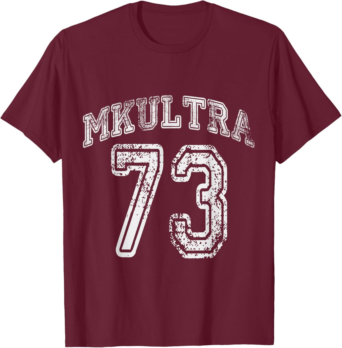 Mkultra 73 T-Shirt - T-Shirt | Maroon