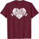 Panthers Baseball Softball Shirt High School Team Mascot Mom T-Shirt - T-Shirt | Maroon