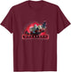 Transformers One Iconic Megatron Power Up Big Chest Logo T-Shirt - T-Shirt | Maroon