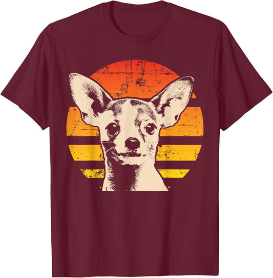 Chihuahua Chihuahueno Dog T-Shirt - T-Shirt | Maroon