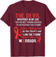 I am the Storm Heart Disease Warrior T-Shirt - T-Shirt | Maroon