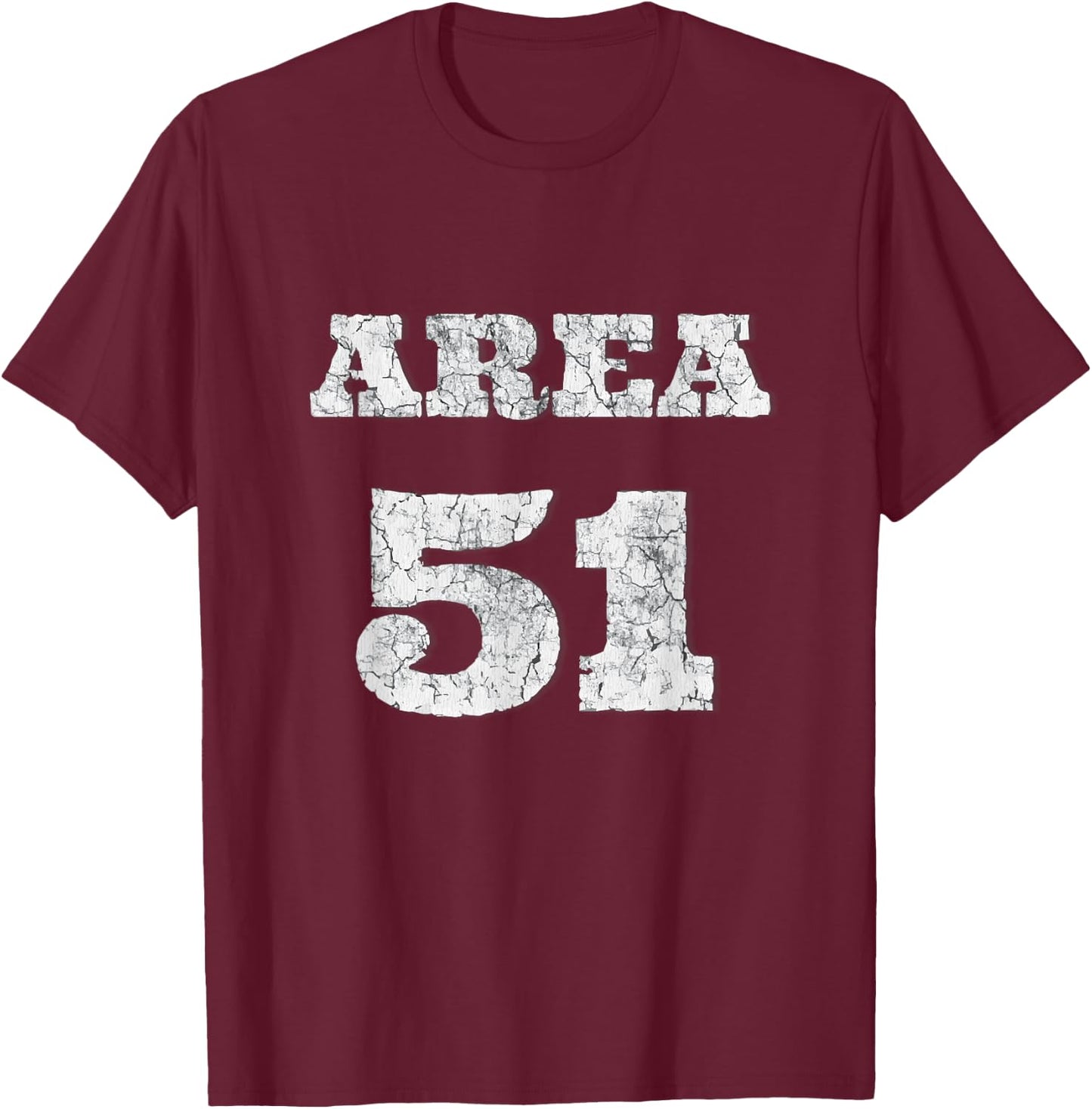 Fun Run Storm and see the Aliens | Area 51 T-Shirt - T-Shirt | Maroon