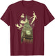 Disney Peter Pan The Darlings Flying by Clock Tower T-Shirt - T-Shirt | Maroon