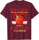 Being A Teacher Is A Choice Retired Teacher Is Honor T-Shirt - T-Shirt | Maroon