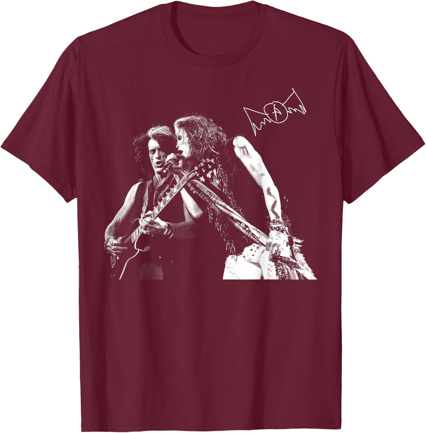 Aerosmith - S&J T-Shirt - T-Shirt | Maroon