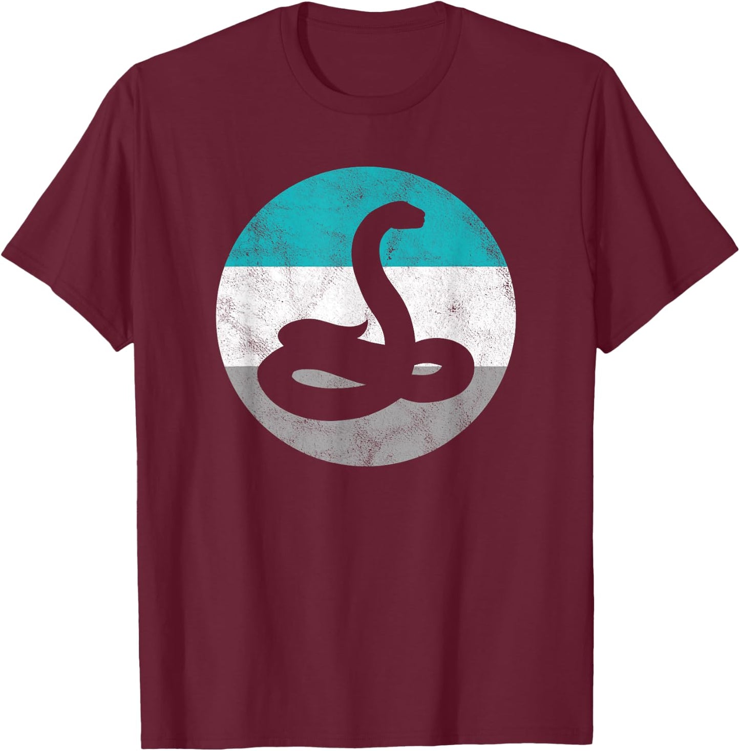Snake Gift Shirt Women Boys & Girls T-Shirt - T-Shirt | Maroon