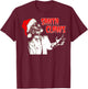 Universal Monsters Werewolf Santa Claws T-Shirt - T-Shirt | Maroon