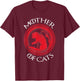 Cat Shirt Mother of Cats Cat Kitten Mom Lovers Gift T-Shirt - T-Shirt | Maroon