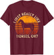 I Just Really Like Horse Horseback Riding Equestrian T-Shirt - T-Shirt | Maroon