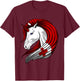 Tonga Flag Tongan Flag Unicorn Shirt T-Shirt - T-Shirt | Maroon