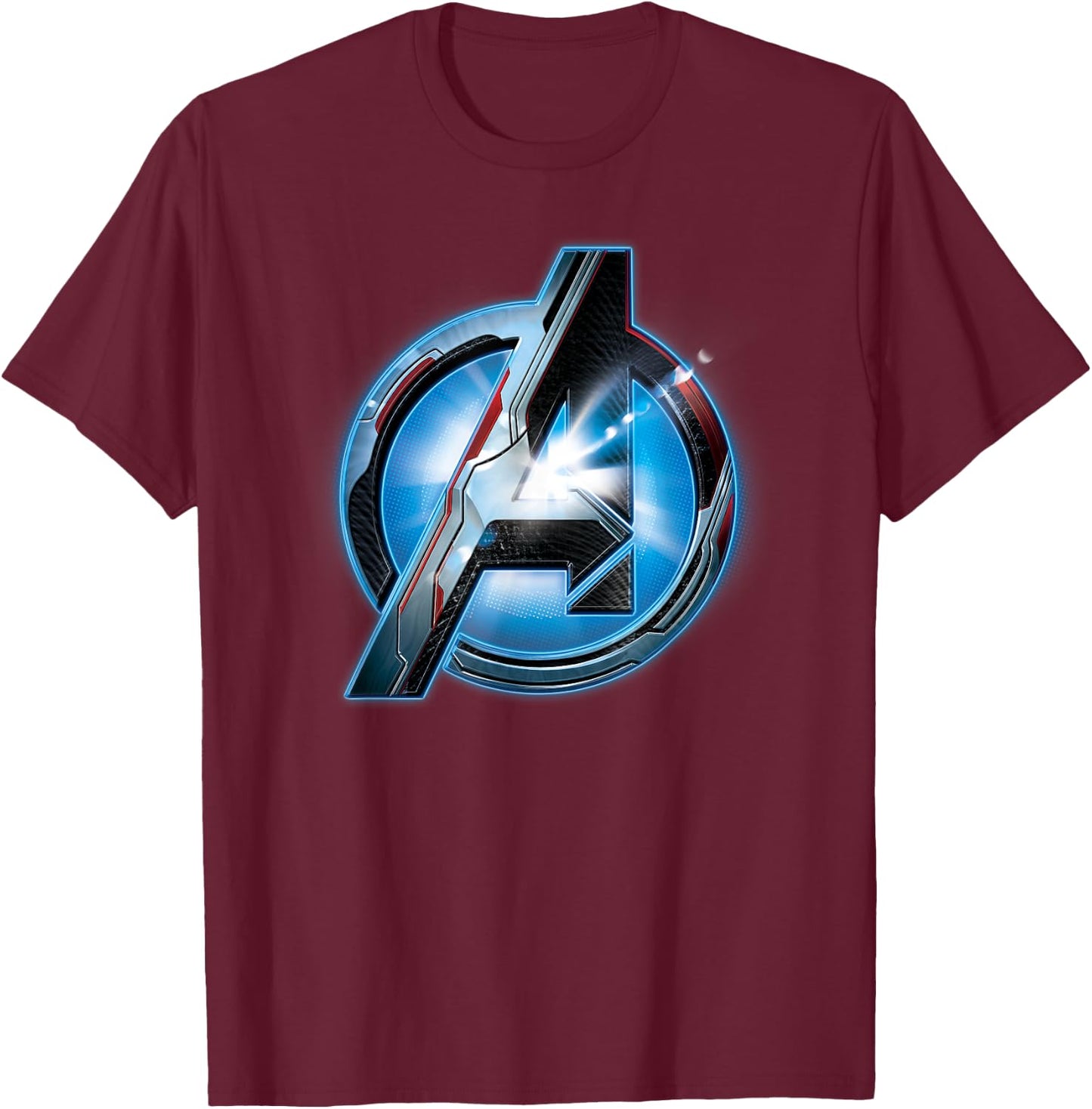 Marvel Avengers: Endgame Uniform Logo T-Shirt - T-Shirt | Maroon