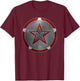 Marvel Black Widow Red Guardian Shield T-Shirt - T-Shirt | Maroon
