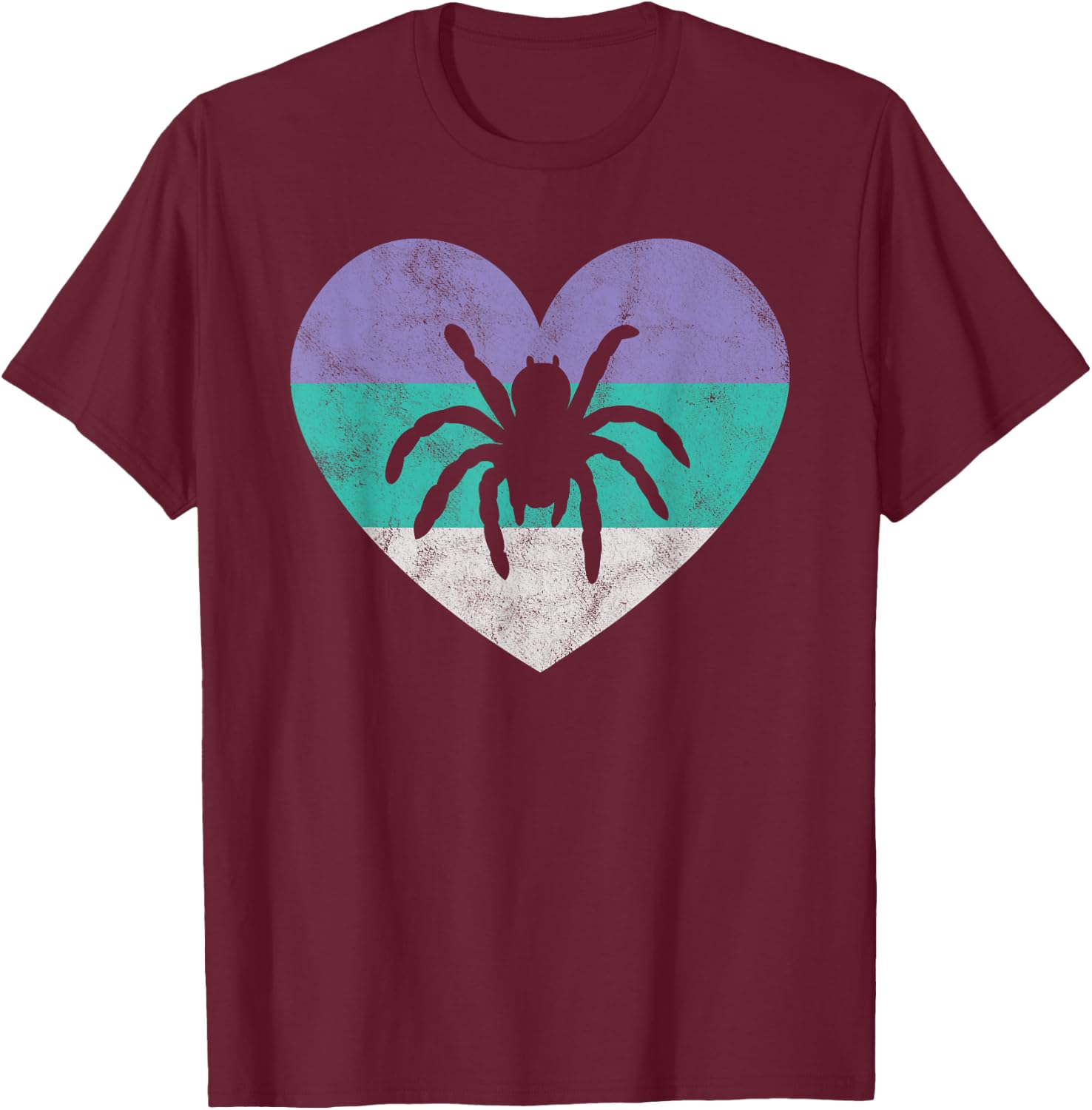 Tarantula Spider Gift Shirt & Girls Retro Cute T-Shirt - T-Shirt | Maroon