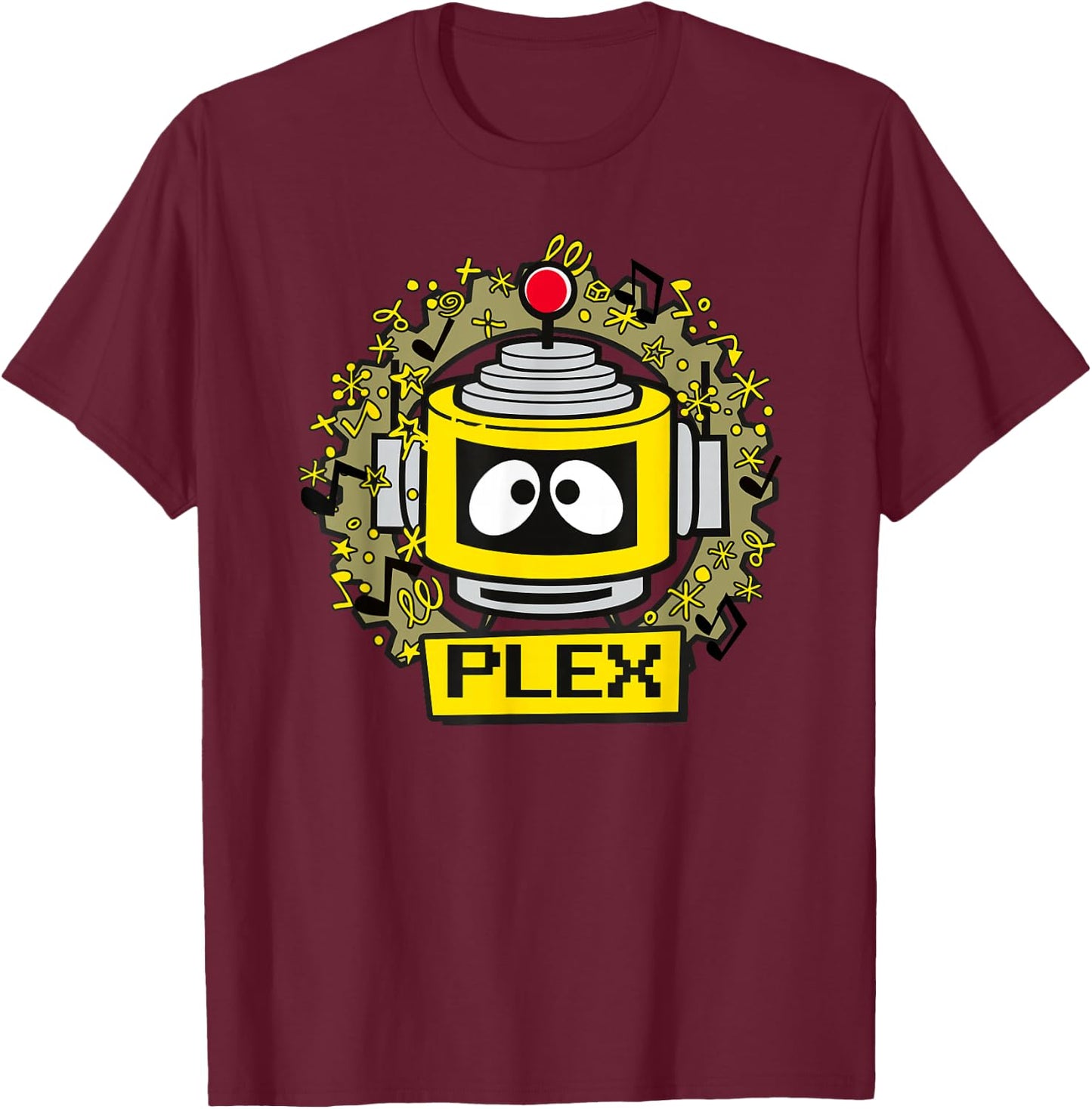 Yo Gabba Gabba - Classic Plex 02 T-Shirt - T-Shirt | Maroon