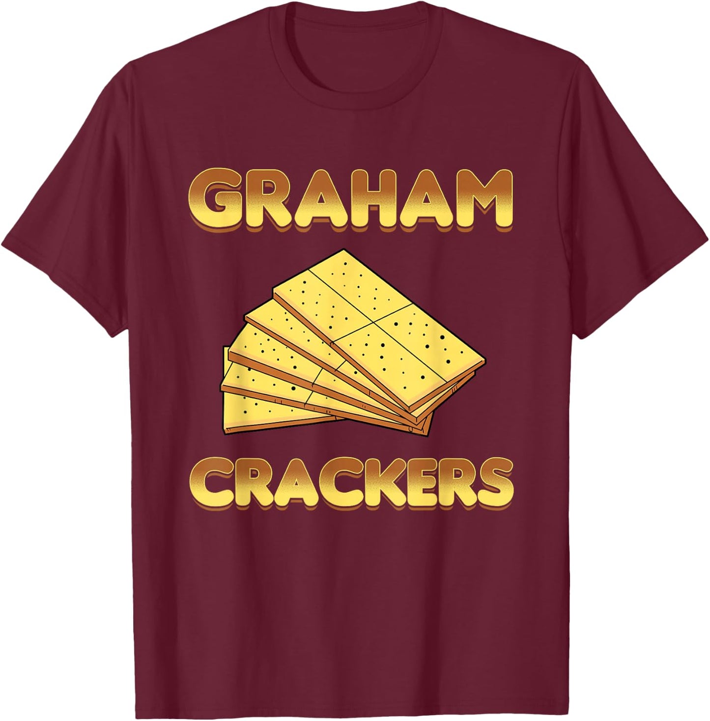 Graham crackers gift T-Shirt - T-Shirt | Maroon