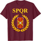 SPQR Roman Legionary T-Shirt - T-Shirt | Maroon