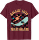 Rollin Into First Grade Skateboard Boy Back to School T-Shirt - T-Shirt | Maroon