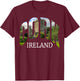 Cork Ireland Blarney Castle Photography Vacation Souvenir T-Shirt - T-Shirt | Maroon
