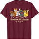 OCD Cat Disorder T-Shirt - T-Shirt | Maroon