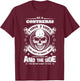 As a CONTRERAS I've 3 sides only met about 4 people T-Shirt - T-Shirt | Maroon