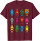 Robot Shirt Funny Robot Technology T-Shirt - T-Shirt | Maroon