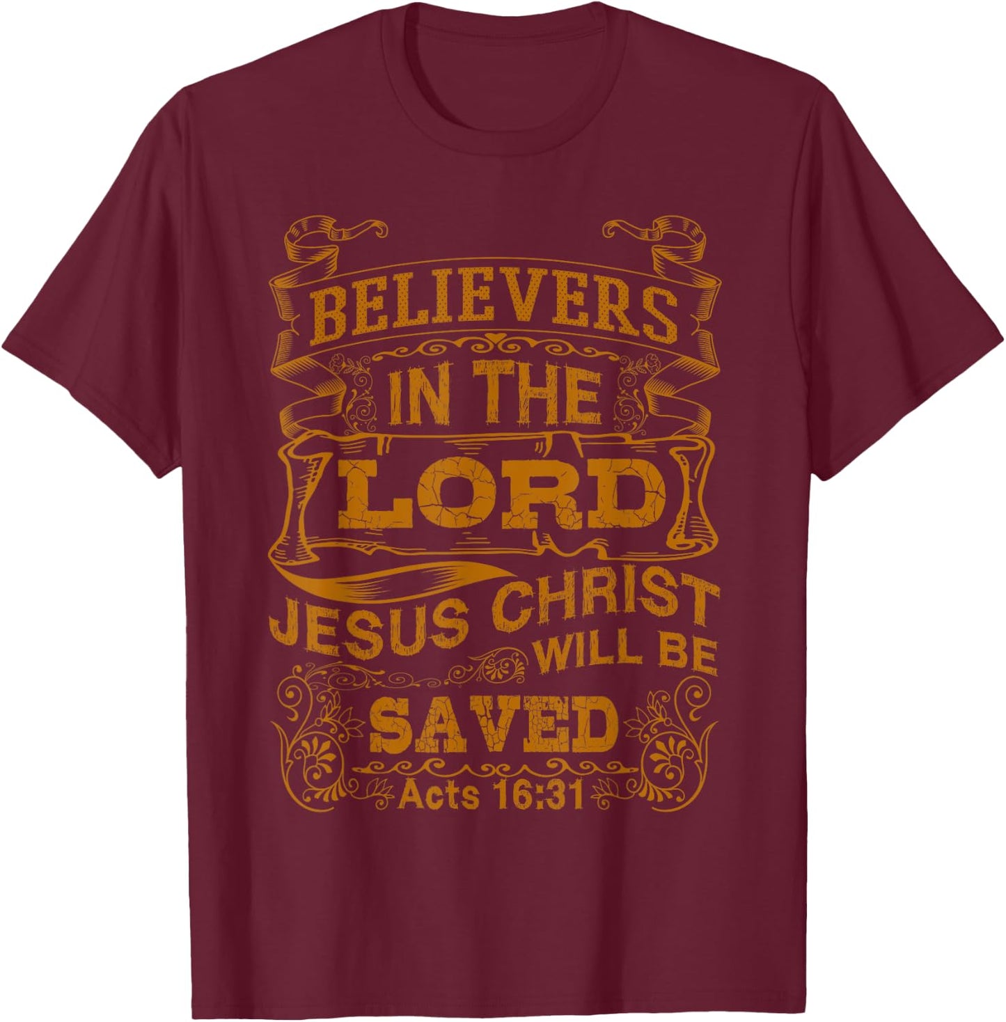 Shirts For Christian Teens, Bible Shirts T-Shirt - T-Shirt | Maroon