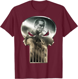 Marvel The Punisher Reflection of Anguish Graphic T-Shirt - T-Shirt | Maroon
