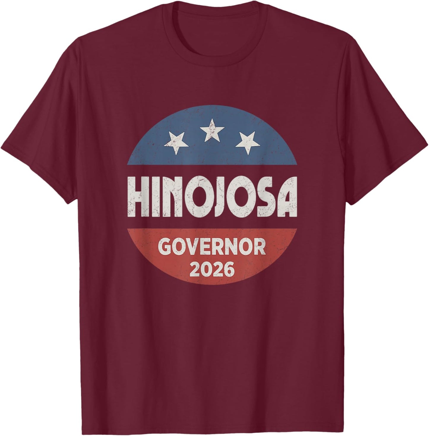 Gina Hinojosa Texas Governor Election 2026 Democrats T-Shirt - T-Shirt | Maroon