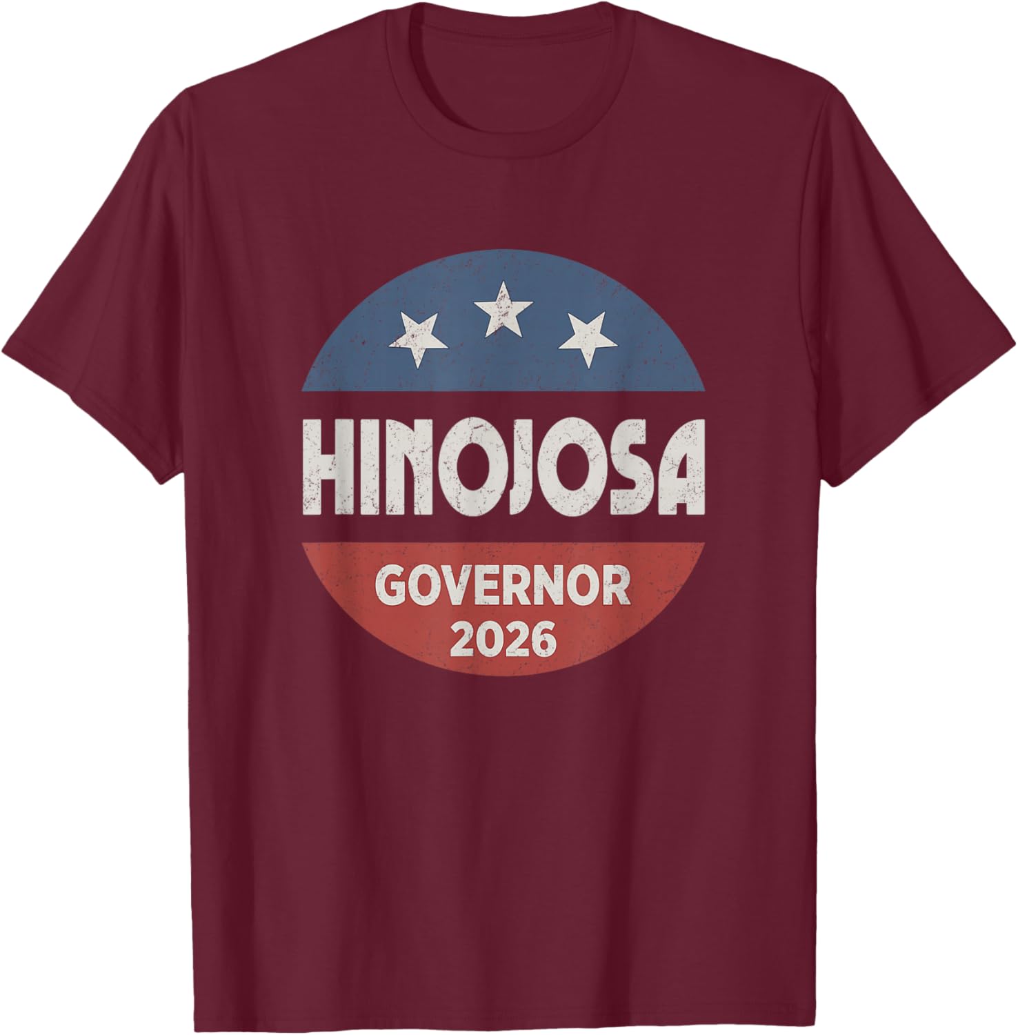 Gina Hinojosa Texas Governor Election 2026 Democrats T-Shirt - T-Shirt | Maroon