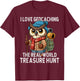 Geocaching T-Shirt - T-Shirt | Maroon