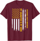 My Daughter is My Hero Childhood Cancer Awareness Ribbon T-Shirt - T-Shirt | Maroon