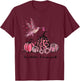 In October We Wear Pink Hummingbird Breast Cancer Awareness T-Shirt - T-Shirt | Maroon