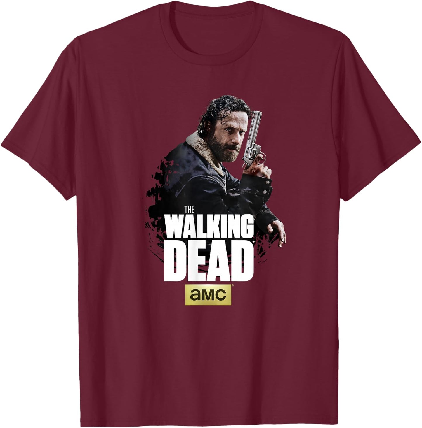 TWD Hunt or Be Hunted T-Shirt - T-Shirt | Maroon
