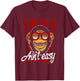 Chimpin' Ain't Easy Chimp T-Shirt - T-Shirt | Maroon