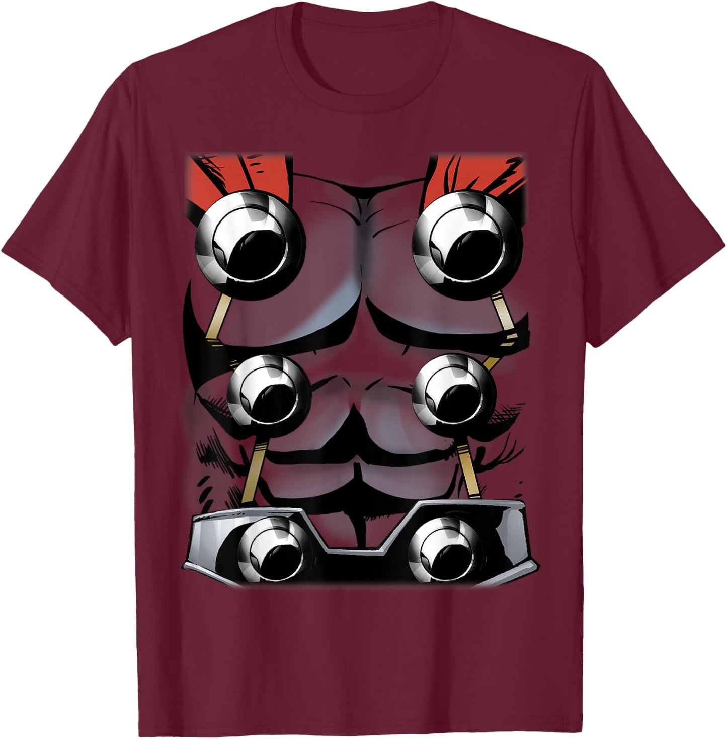Marvel Thor The Mighty Halloween Costume T-Shirt - T-Shirt | Maroon