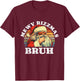 Rizz The Season bruh. Mewy Rizzmas Funny joke Rizz Christmas T-Shirt - T-Shirt | Maroon